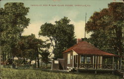 Danville Rod and Gun Club House Illinois Postcard Postcard Postcard