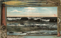 Scene at Nantasket Beach Massachusetts Postcard Postcard Postcard