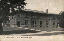 Alice Shevlin Hall, U of Minn. Postcard