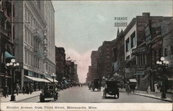 Nicollet Avenue, from Third Street Minneapolis, MN Postcard Postcard Postcard