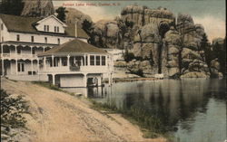 Sylvan Lake Hotel Custer, SD Postcard Postcard Postcard