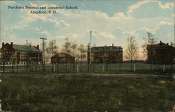 Northern Normal and Industrial School Aberdeen, SD Postcard Postcard Postcard