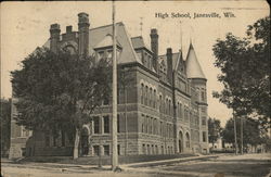 High School Postcard