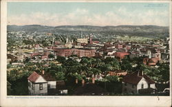 Chattanooga and Missionary Ridge Postcard