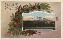 Christmas Greetings Postcard