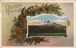 Christmas Greetings Postcard