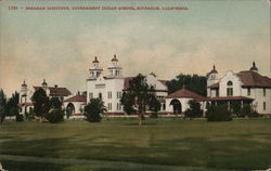 Sherman Institute, Government Indian School Postcard