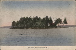 Little Island, Lake Sunapee Postcard