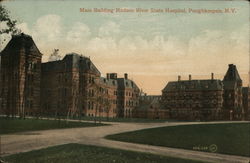 Main Building, Hudson River State Hospital Postcard