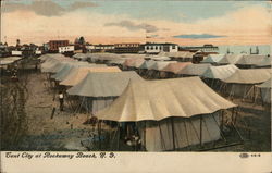 Tent City Rockaway Beach, NY Postcard Postcard Postcard