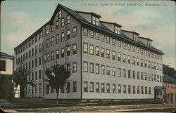 The Hooker, Corser & Mitchell Overall Co. Brattleboro, VT Postcard Postcard Postcard