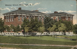 Whittier School Postcard