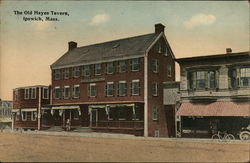 The Old Hayes Tavern Ipswich, MA Postcard Postcard Postcard