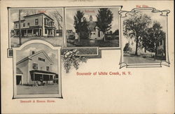 Souvenir of White Creek New York Postcard Postcard Postcard