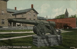 Site of Fort Stanwix Postcard