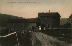 Old Toll-Gate, Franklin Road Postcard