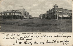 Bartlesville, Indian Territory Postcard