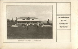 Ekwanok Country Club House Manchester, VT Postcard Postcard Postcard