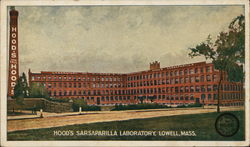 Hood's Sarsaparilla Laboratory Lowell, MA Postcard Postcard Postcard