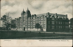 Berkes Hall, Muhlenberg College Postcard