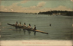 Chedekoin Boat Club Chautauqua Lake, NY Postcard Postcard Postcard