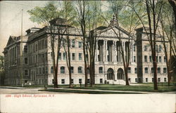 High School Syracuse, NY Postcard Postcard Postcard