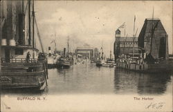 The Harbor Postcard