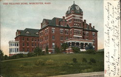 Odd Fellows' Home Postcard