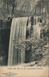 Laurel Mill Falls on the Cumberland Plateau Tennessee Postcard Postcard Postcard