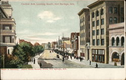 Central Avenue, Looking South Hot Springs, AR Postcard Postcard Postcard