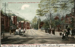 Central Avenue, Looking North Postcard