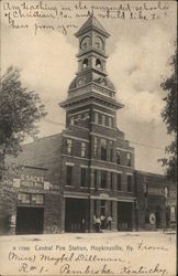 Central Fire Station Hopkinsville, KY Postcard Postcard Postcard