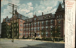 St. Michaels Hospital Newark, NJ Postcard Postcard Postcard