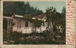 Joaquin Miller "The Poet of the Sierras" at His Home Oakland, CA Postcard Postcard Postcard