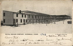 A Winter's Morning, Royal Squab Compaby Norwalk, CT Postcard Postcard Postcard