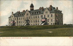 U. S. Naval War College Postcard