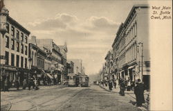 West Main Street Postcard