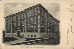 South High School Worcester, MA Postcard Postcard Postcard