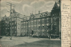 St. Michael's Hospital Newark, NJ Postcard Postcard Postcard