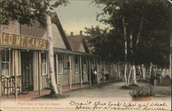 Front View of Bald Mountain Camps Oquossoc, ME Postcard Postcard Postcard