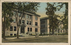 Schenectady High School Postcard