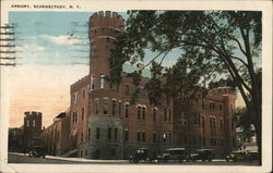 Armory Schenectady, NY Postcard Postcard Postcard