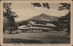 Main Building High Hampton Inn and Country Club Postcard