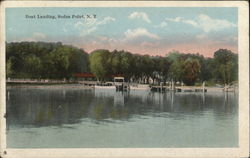 Boat Landing Postcard