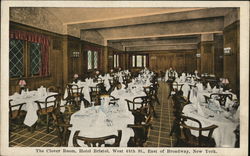 The Clover Room, Hotel Bristol, West 48th St., East of Broadway Postcard