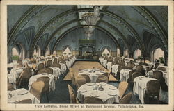 Cafe Lorraine Postcard