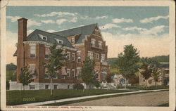 Fox Memorial Hospital and Nurses Home Postcard