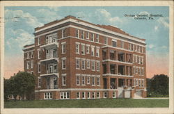 Orange General Hospital Orlando, FL Postcard Postcard Postcard