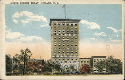 Hotel Robert Treat Postcard