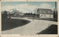 Young's Store Hancock Point, ME Postcard Postcard Postcard